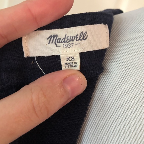 MADEWELL Crosswalk Pullover Sweatshirt Size XS - Picture 7 of 8